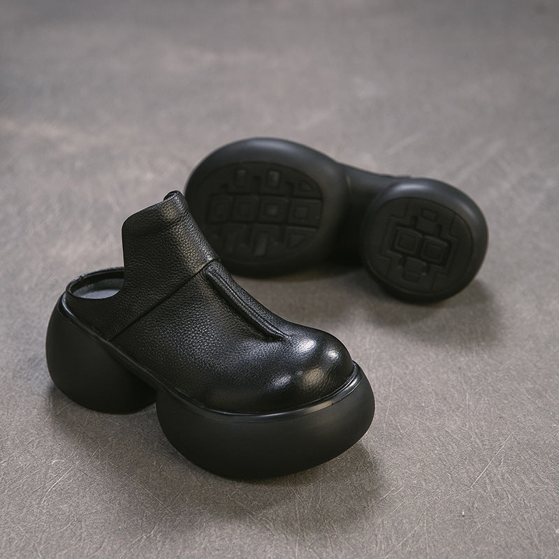 Platform Toe Box For Outdoors Comfortable Slippers