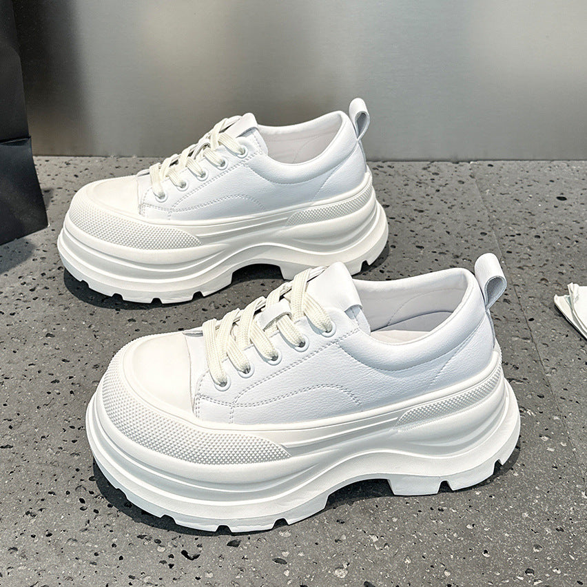 Women's Thick-soled Small Heightened Easy Wear Autumn Versatile Fashion Women's Sports Shoes