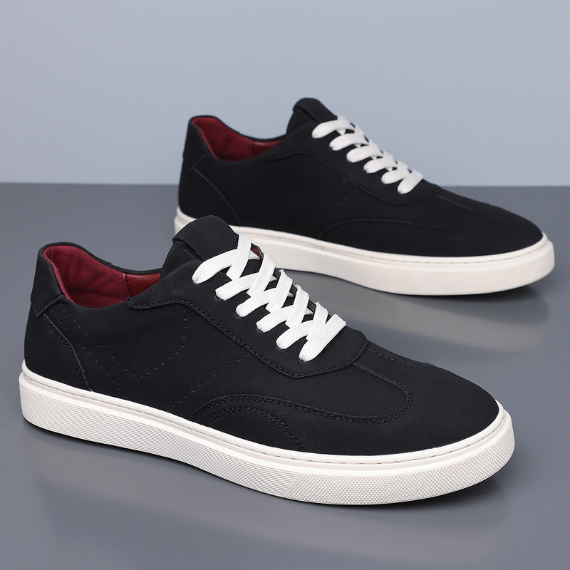 Men's Trendy British Style Breathable Daily Commuter Men's Board Shoes