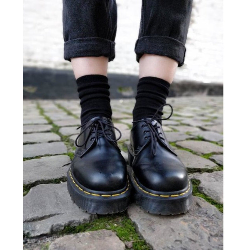 Women's Platform Martin Pumps Genuine Stitching Women's Casual Shoes