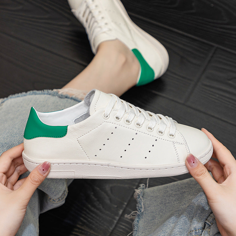 Women's & Men's Classic White Soft Bottom Wild Flat Women's Casual Shoes