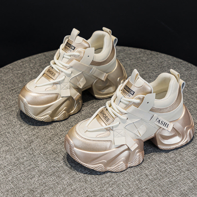 Women's Platform Dad Fried Street Heighten Soft Women's Casual Shoes