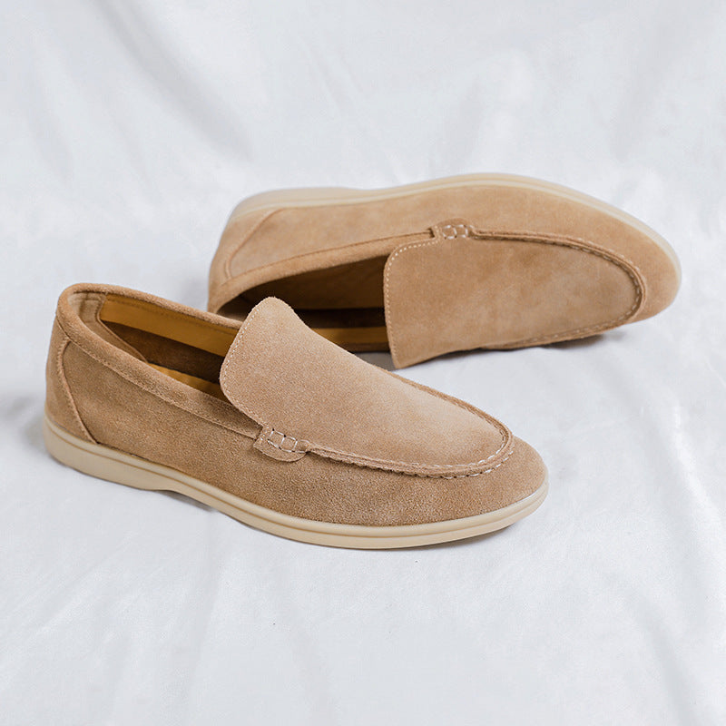 Men's Autumn Slip-on Lofter Breathable Business Loafers/doug Shoes