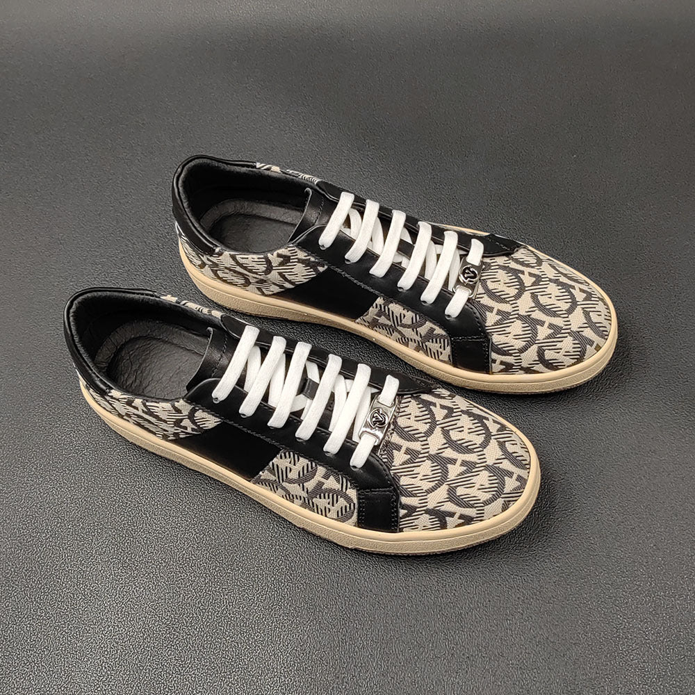 Men's Fashionable Genuine Boys Trendy Light Luxury Men's Board Shoes
