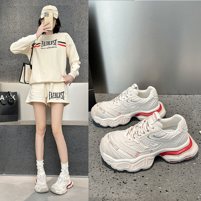 Women's Platform Dad Spring Height Increasing Comfort Women's Sports Shoes