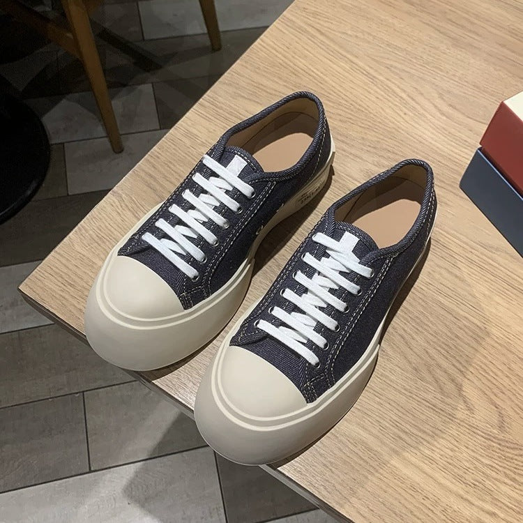 Platform Muffin Mary Jane Velcro Ugly Women's Sports Shoes
