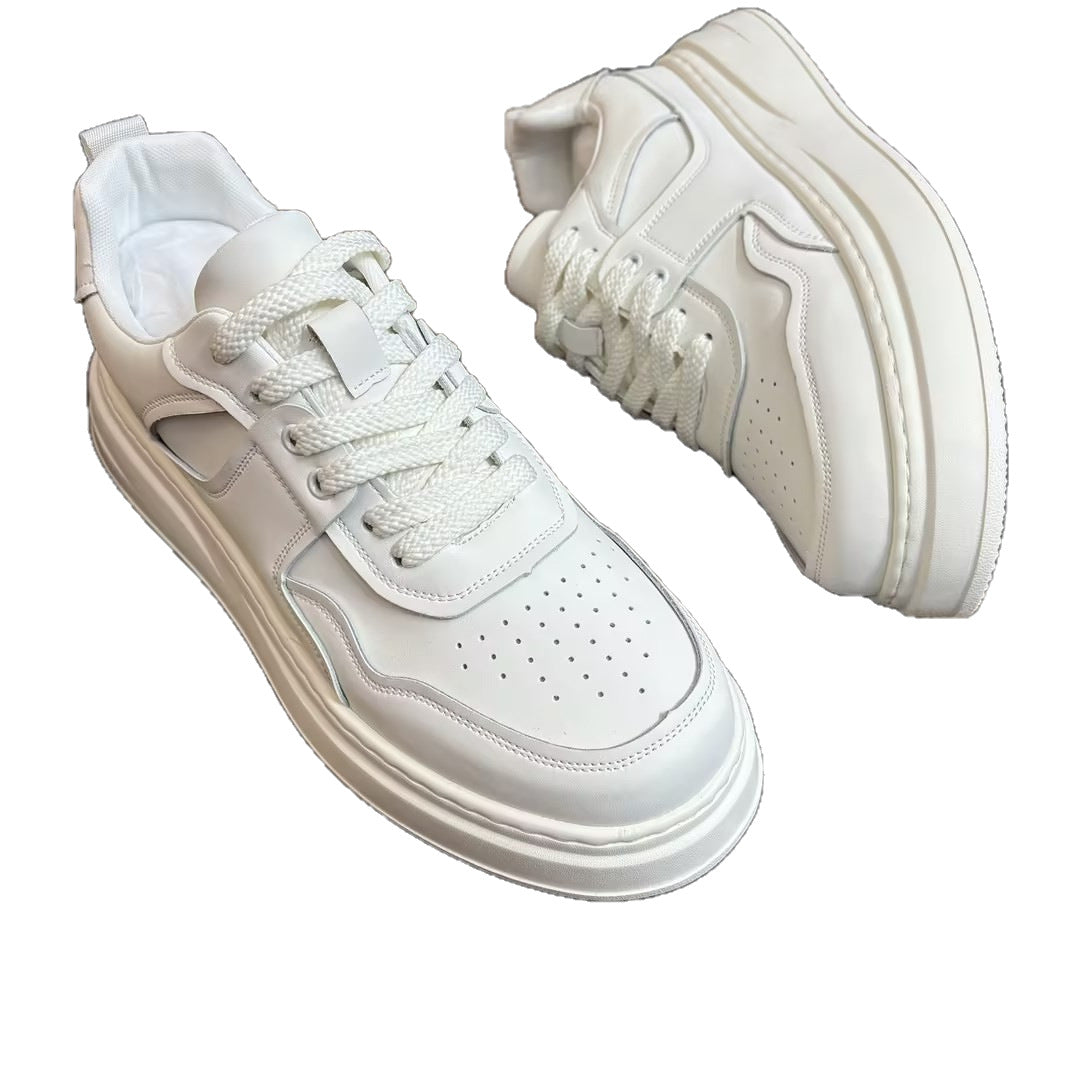 Men's Wind Stylish Plus Size Male Genuine Men's Board Shoes