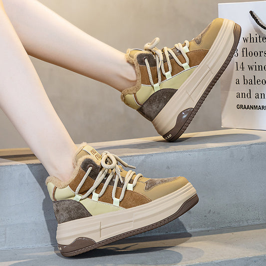 Insole Assorted Colors Fleece Version Insulated Sneakers