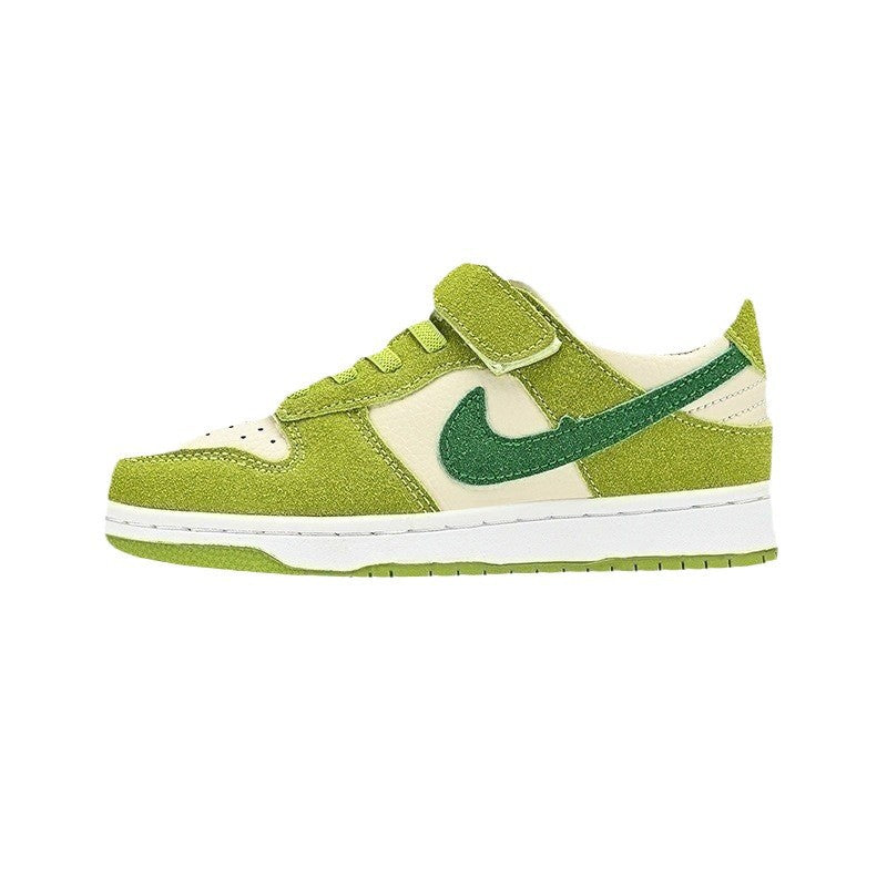 Children's Glamorous Cool Green Apple Boy Kid's Sneakers