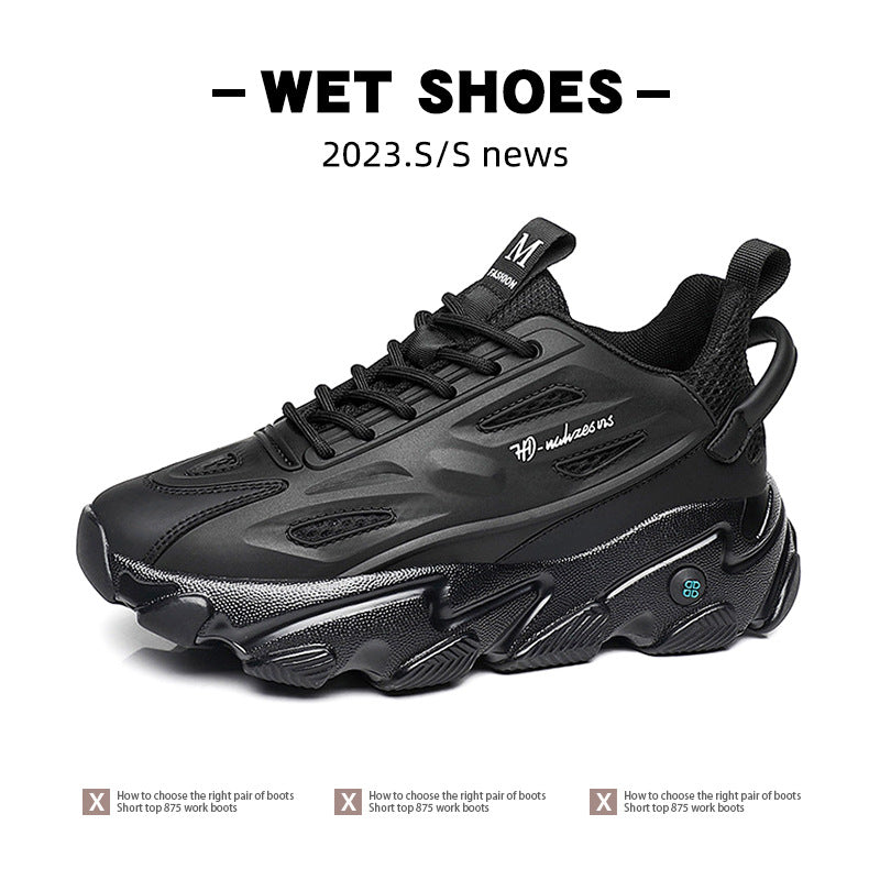 Men's Platform Heightened Lightweight Comfortable Plus Sizes Dad Men's Sports Shoes