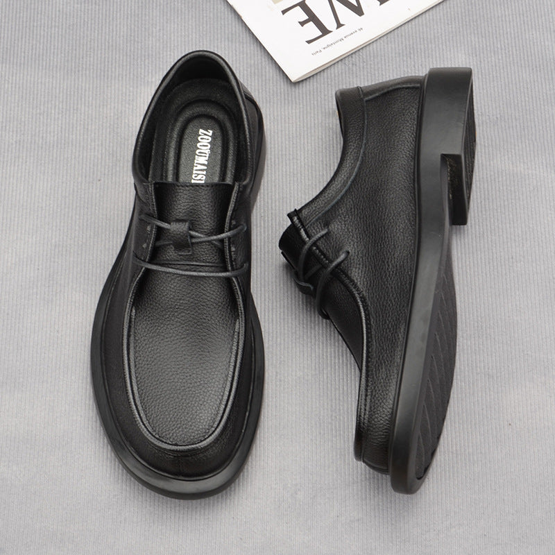 Men's Autumn Soft Breathable Comfortable Genuine Leather Shoes