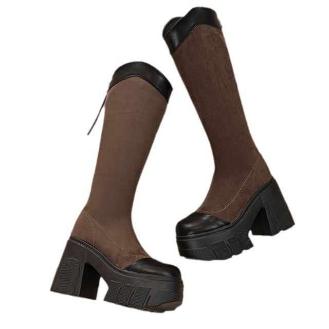 Women's Long Super High Below The Knee Knight Boots