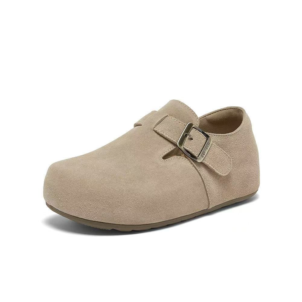 Women's Retro Style With Veet Thermal Furry Matte Women's Casual Shoes