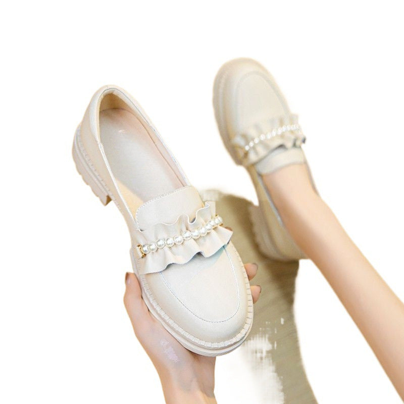 Women's Fairy Style Small Soft Bottom Chunky Casual Shoes