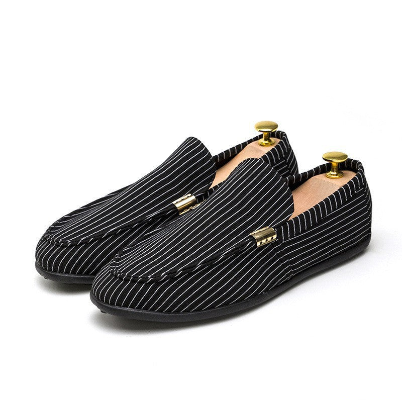 Men's Soft Bottom Breathable Slip-on British Trend Casual Shoes