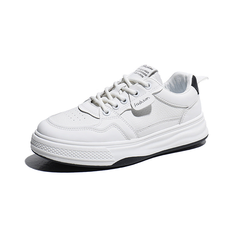 Autumn White Korean Style Female Raise The Bottom Casual Shoes