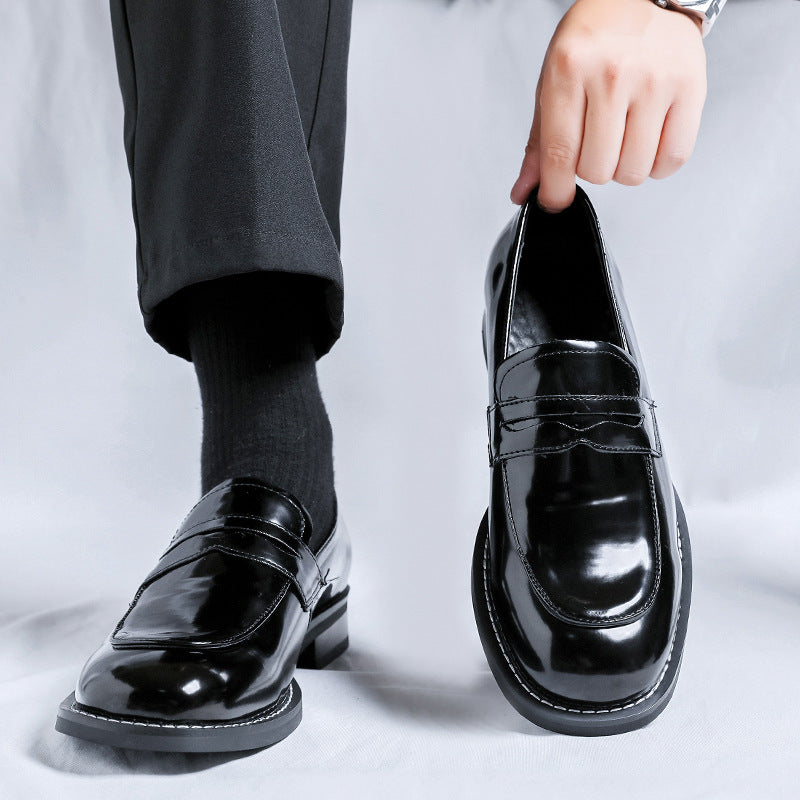 Men's Patent Slip On Outsole Slip-on Wedding Fashion Low Men's Shoes
