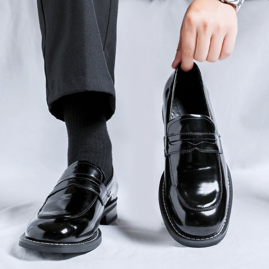 Men's Patent Slip On Outsole Slip-on Wedding Fashion Low Men's Shoes