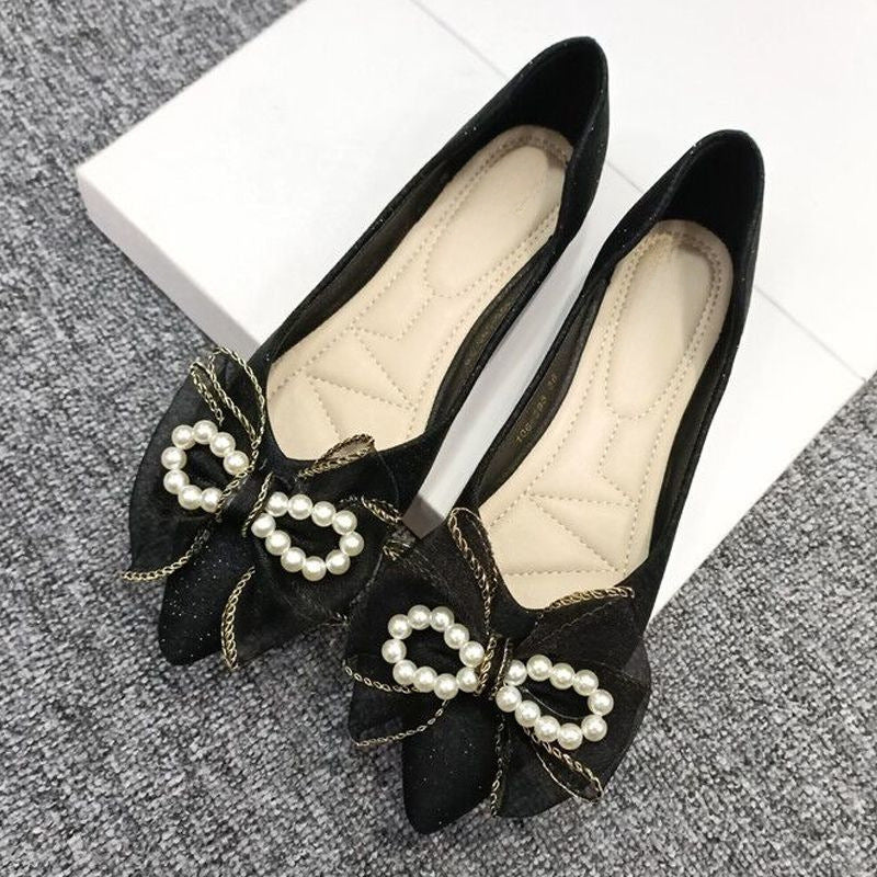 Pumps Pointed Shallow Mouth Fairy Flat Women's Shoes