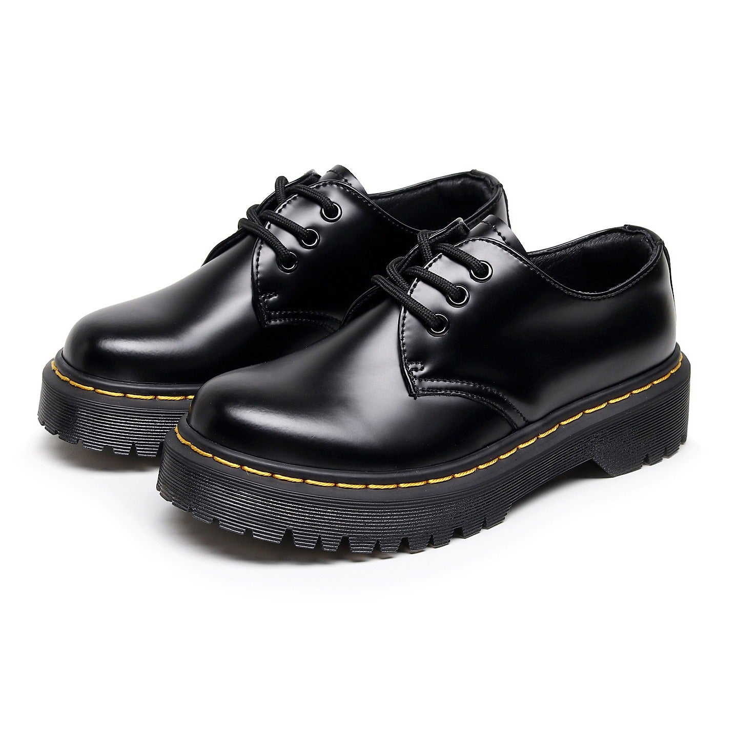 Women's Martin British Style Round Head Small Casual Shoes