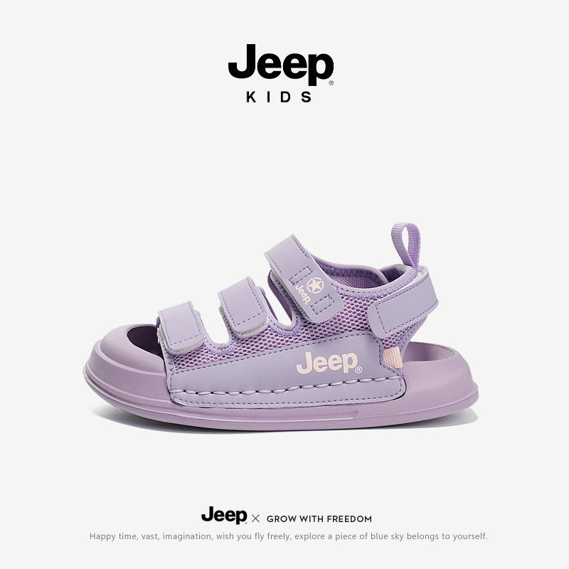 Children's Closed Toe Summer Soft Bottom Sports Kid's Sandals