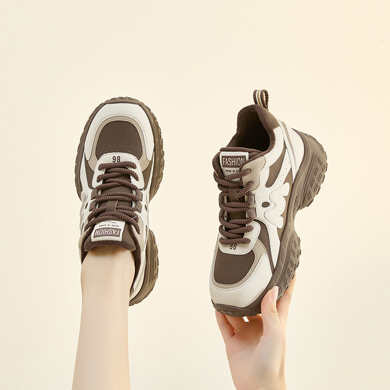 Women's Large Size Dad Feet Small Winter Men's Shoes