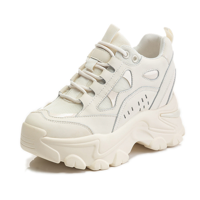Women's Small Daddy Fashionable Breathable Sports Height Increasing Men's Shoes