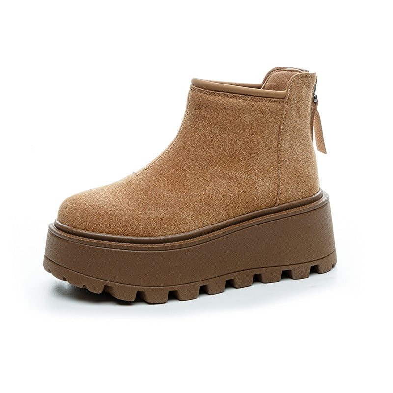 Women's Goods Fashion Low Top Thick Bottom Boots