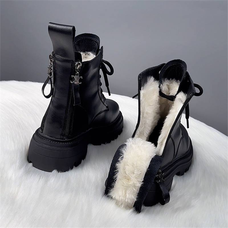 Women's Platform Fur Integrated Wool Northeast China Cotton Winter Veet Women's Snow Boots