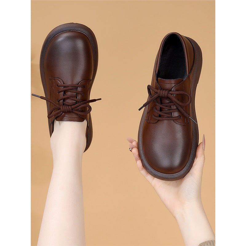 Women's Flat Spring Round Toe Slimming Soft Loafers