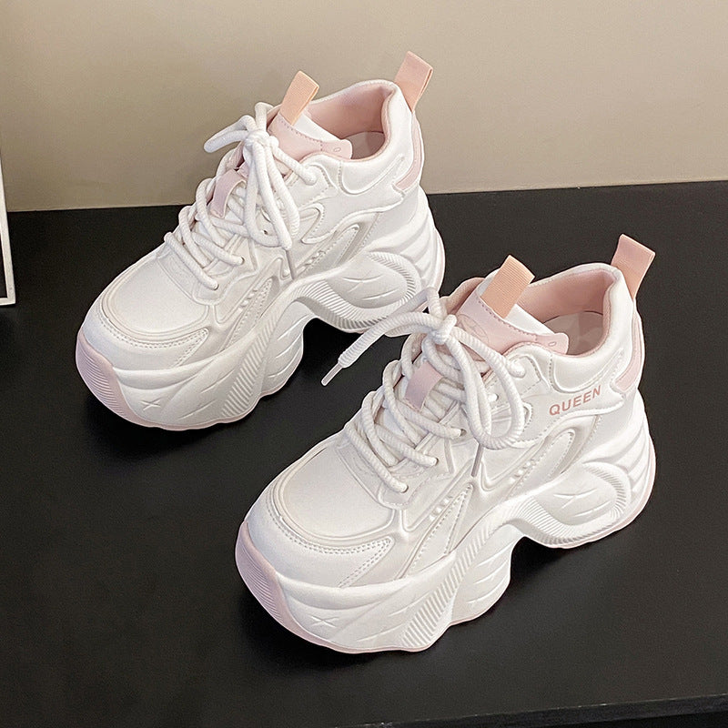 Women's Good-looking Muffin Platform Dad Spring Cm Height Increasing Women's Sports Shoes