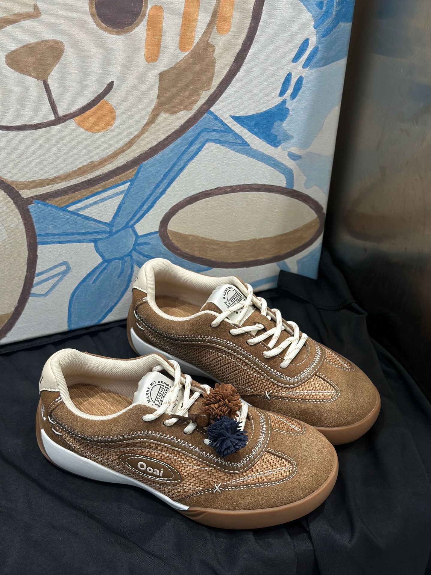 Women's Spruce Oak Ballet Training Fashion Commuter Retro Women's Board Shoes