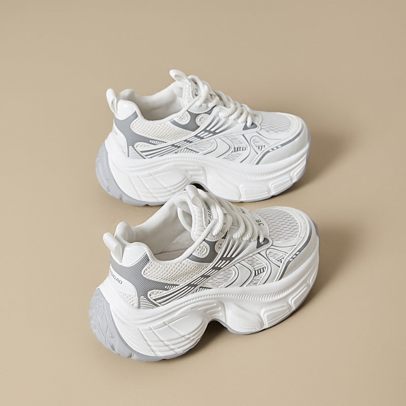 Women's Heightened Daddy Small Muffin Autumn Platform Women's Casual Shoes