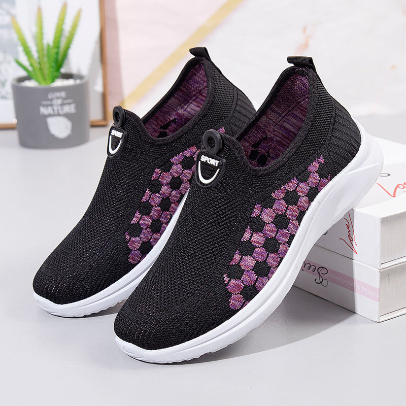 Women's Stylish Mom Soft Bottom Breathable Comfortable Men's Shoes