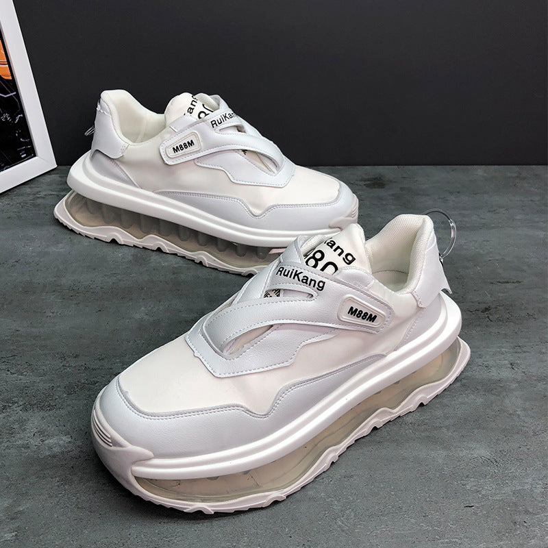 Men's Sports Aerating Plate Versatile Color Matching Casual Shoes