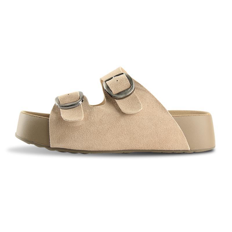 Thick Milk Toast Raw Bottom Super Sandals