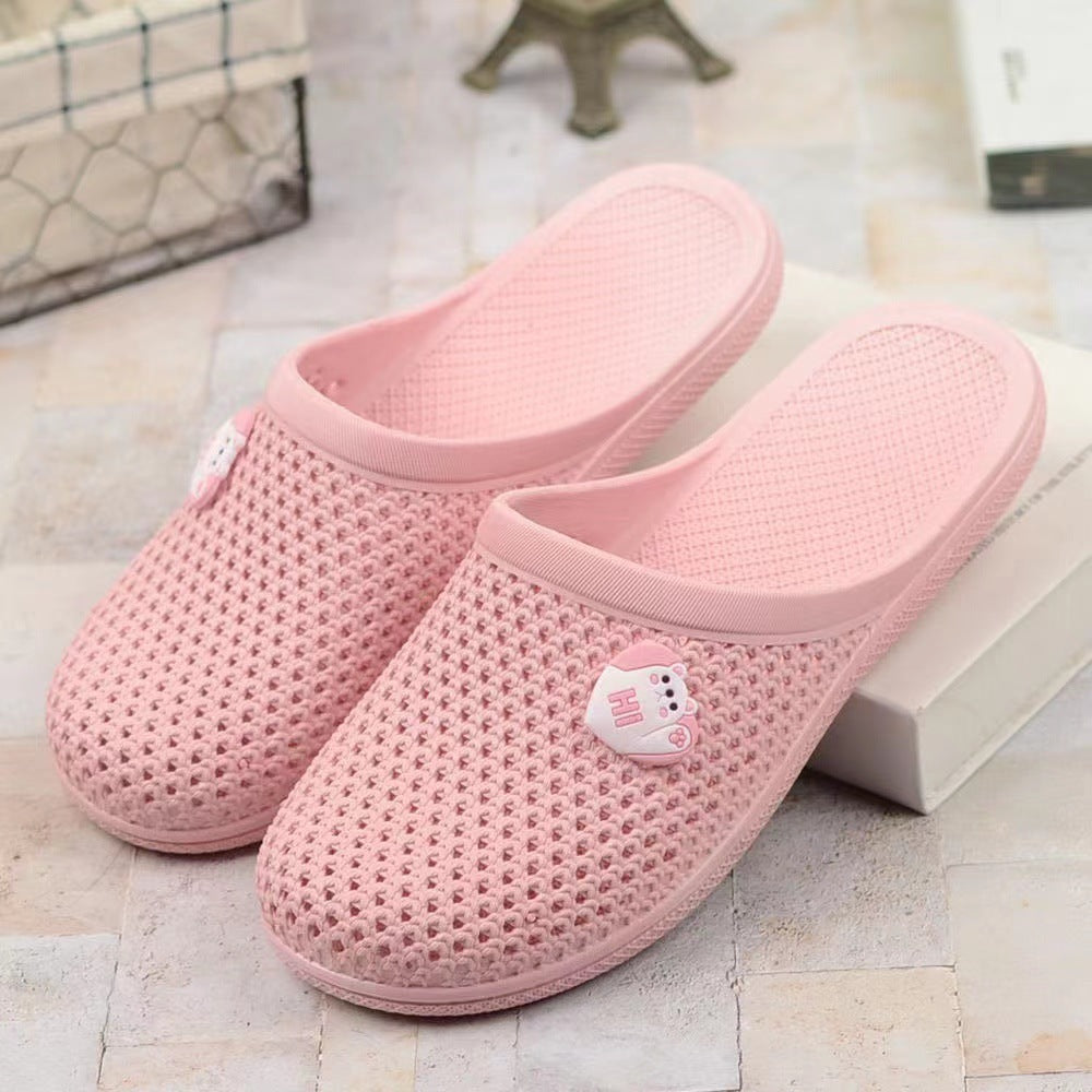 Women's Summer Indoor Foot Flat Pump Soft Sandals