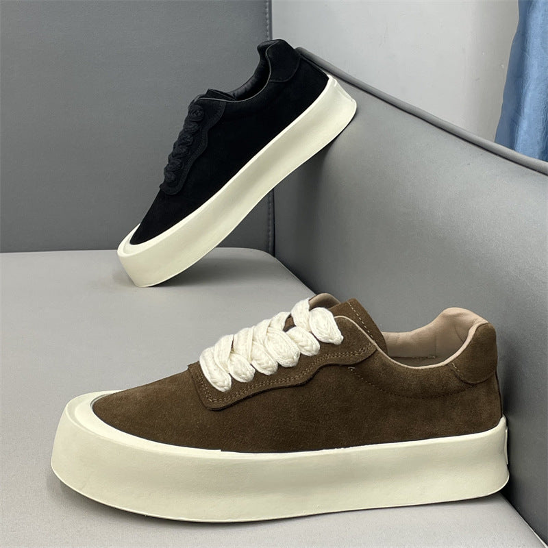 Men's Autumn Genuine Soft Bottom Low Top Casual Shoes