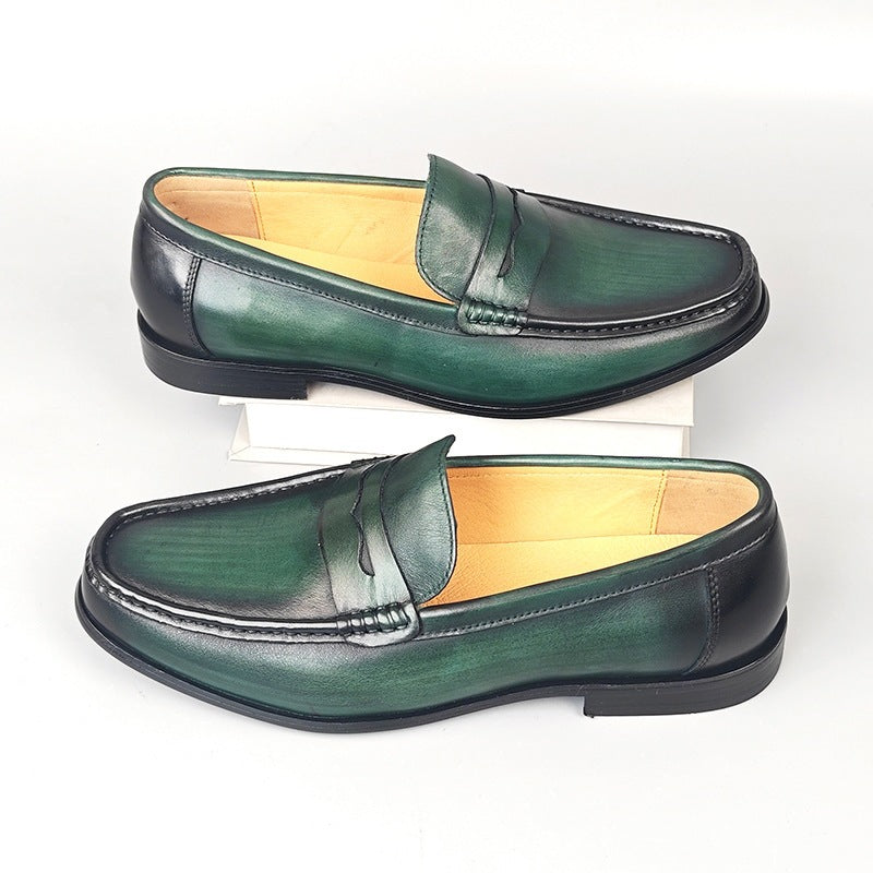 Male Soft Bottom Surface Lazy Without Shoelaces Men's Casual Shoes