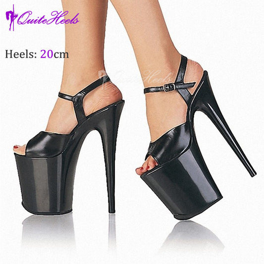 Dance Mannequin Thick Bottom Sexy Performance High Heeled Sandals