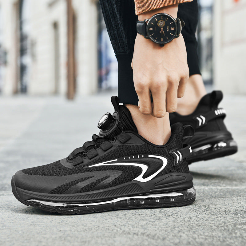 Men's Size Sky Eye Full Length Air Sole Breathable Running Sneakers