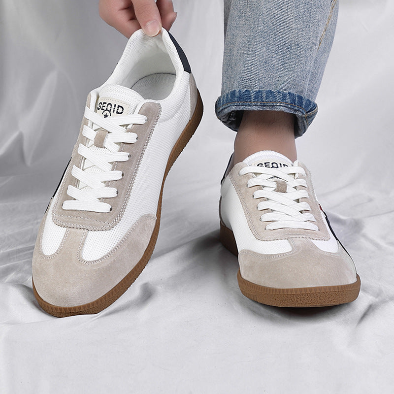 Men's Breathable Retro Easy Matching German Training Men's Casual Shoes