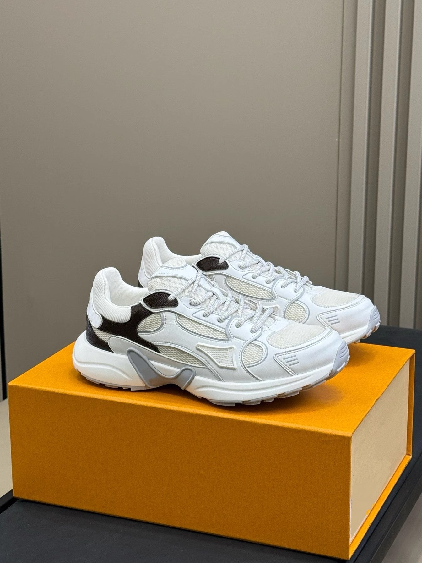 Sier Horn King Color Matching Female Running Couple Women's Sports Shoes