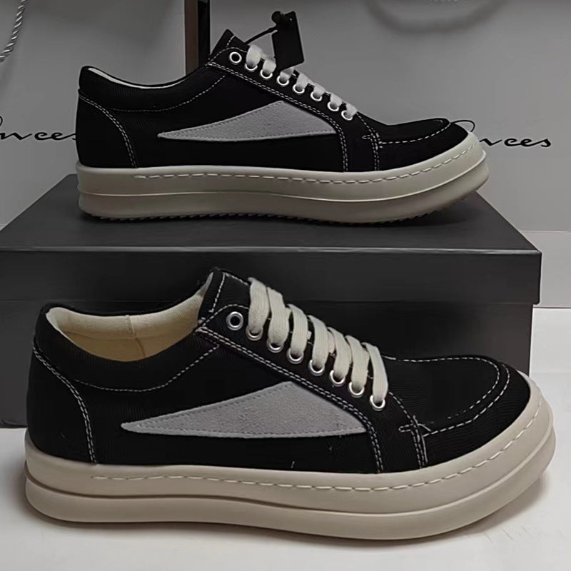 Women's & Men's Size Couple Platform Height Increasing Small Briefs Sneakers