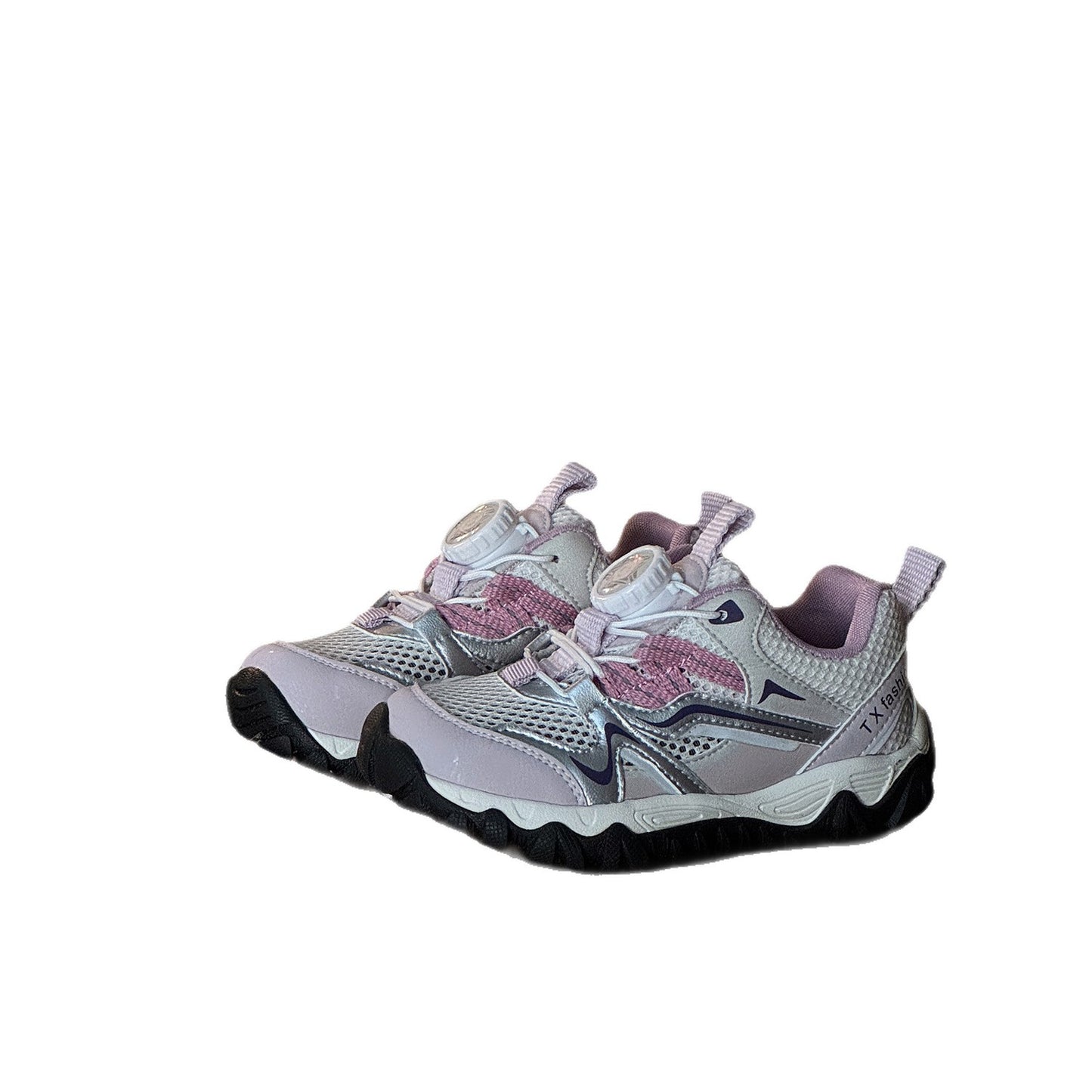 Children's Fashion Color Contrast Single Mesh Boys Children's Sports Shoes