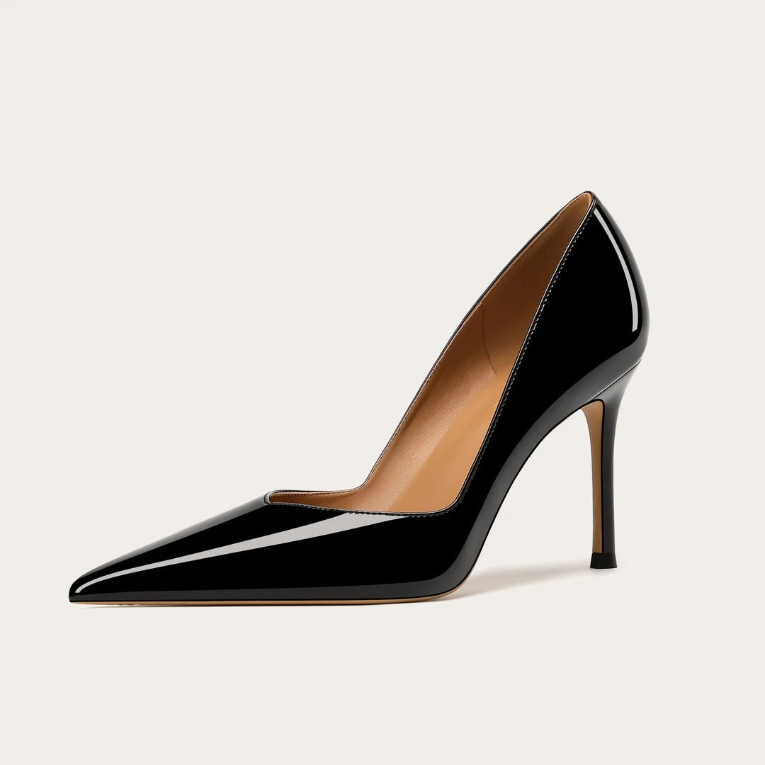 V Cut Pointed Toe Comfortable Not Tired Women's Fashion Shoes