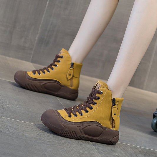Women's Explosion Board Thick Bottom Height Increasing Insole Fashion Women's Casual Shoes