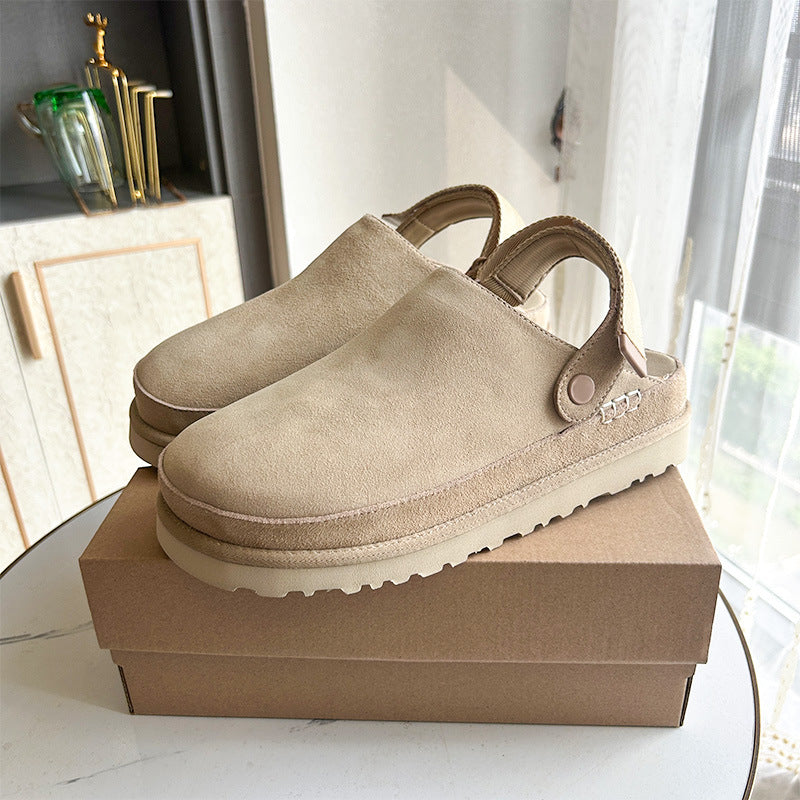 Women's Gold Star Warm Thickened Thick Bottom Thick-soles Slippers