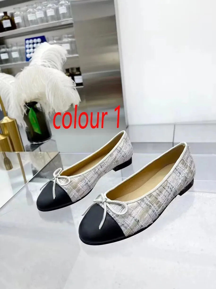 Women's Style Pumps Soft Soled Flats Bowknot Loafers