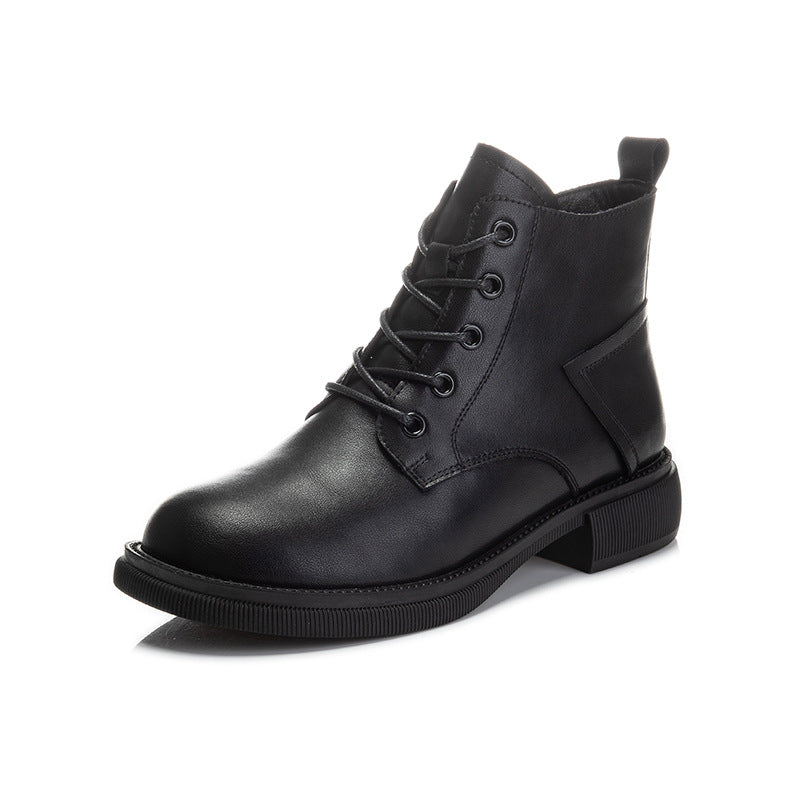 Women's Chelsea Retro Martin Plus Size Short Boots